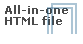 All-in-one HTML file	